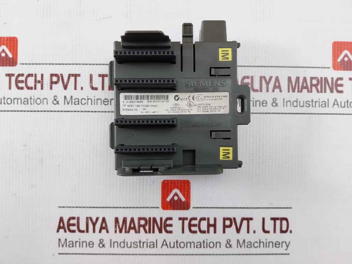 Siemens 6Es7 195-7Hd80-0Xa0 Bus Module Atec 1096X