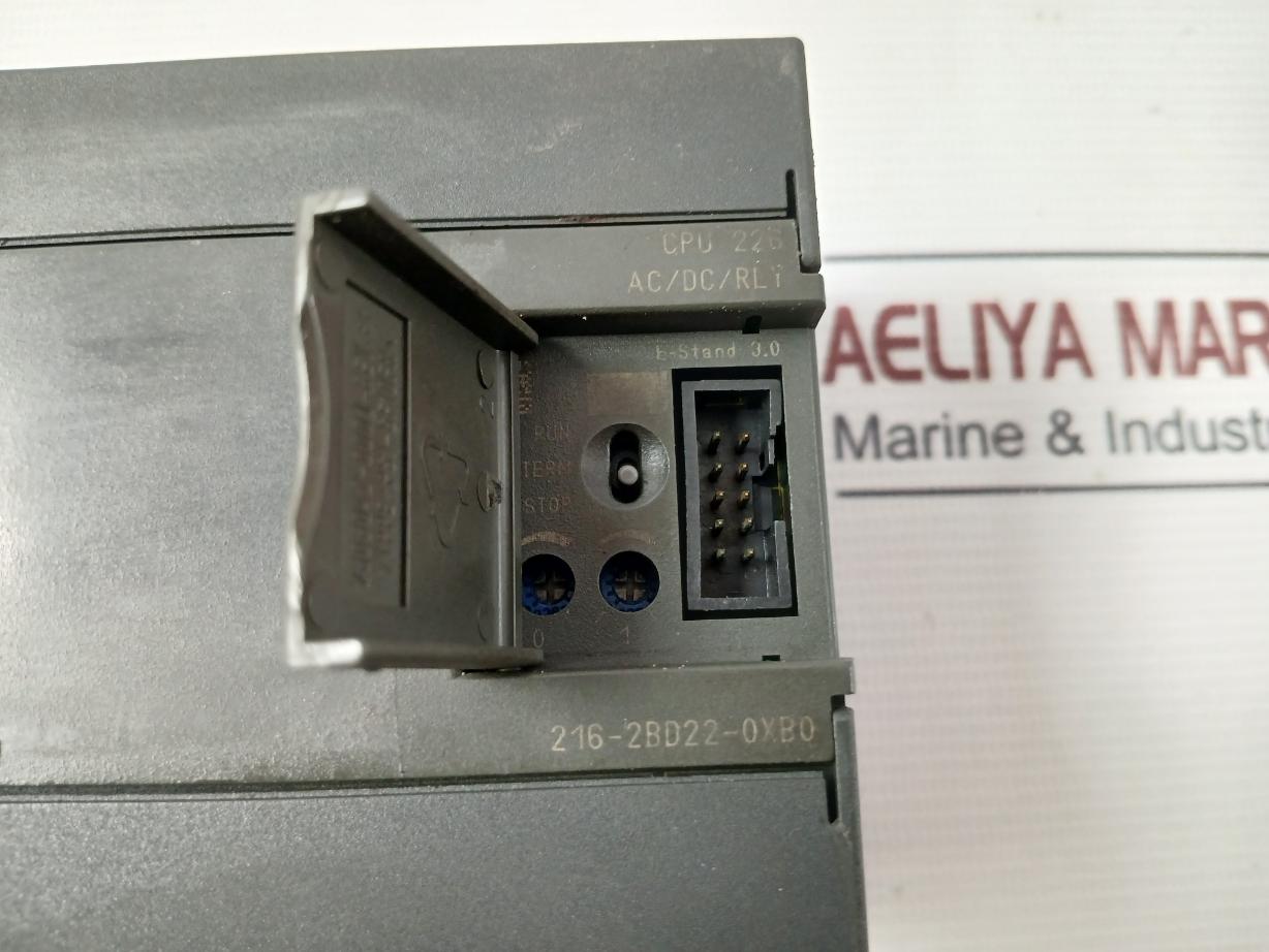 Siemens 6Es7 216-2Bd22-0Xb0 Plc Ac Power Supply Compact Unit 85-264Vac