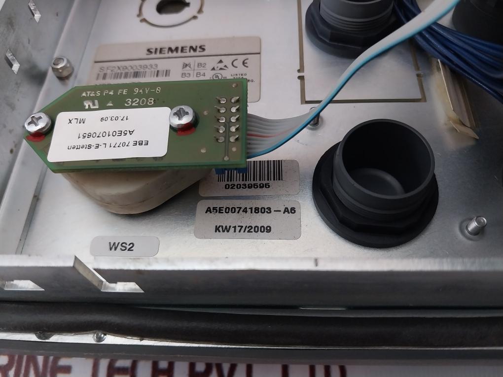 Siemens 6Fc5303-1Af00-8Aa1 Pushbutton Panel 24 Vdc/ 35W A5E00741803-a6