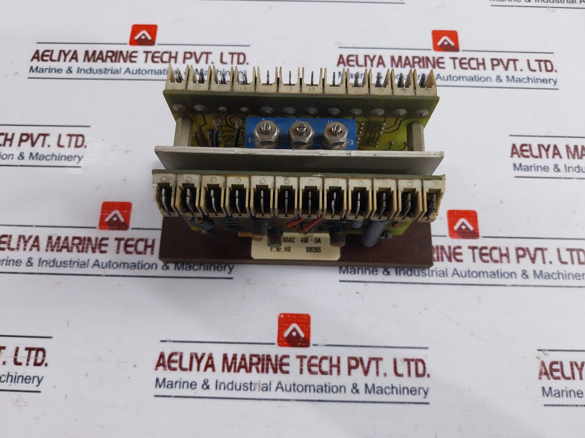 Siemens 6Ga2 490-0A Automatic Voltage Regulator Hg 106265