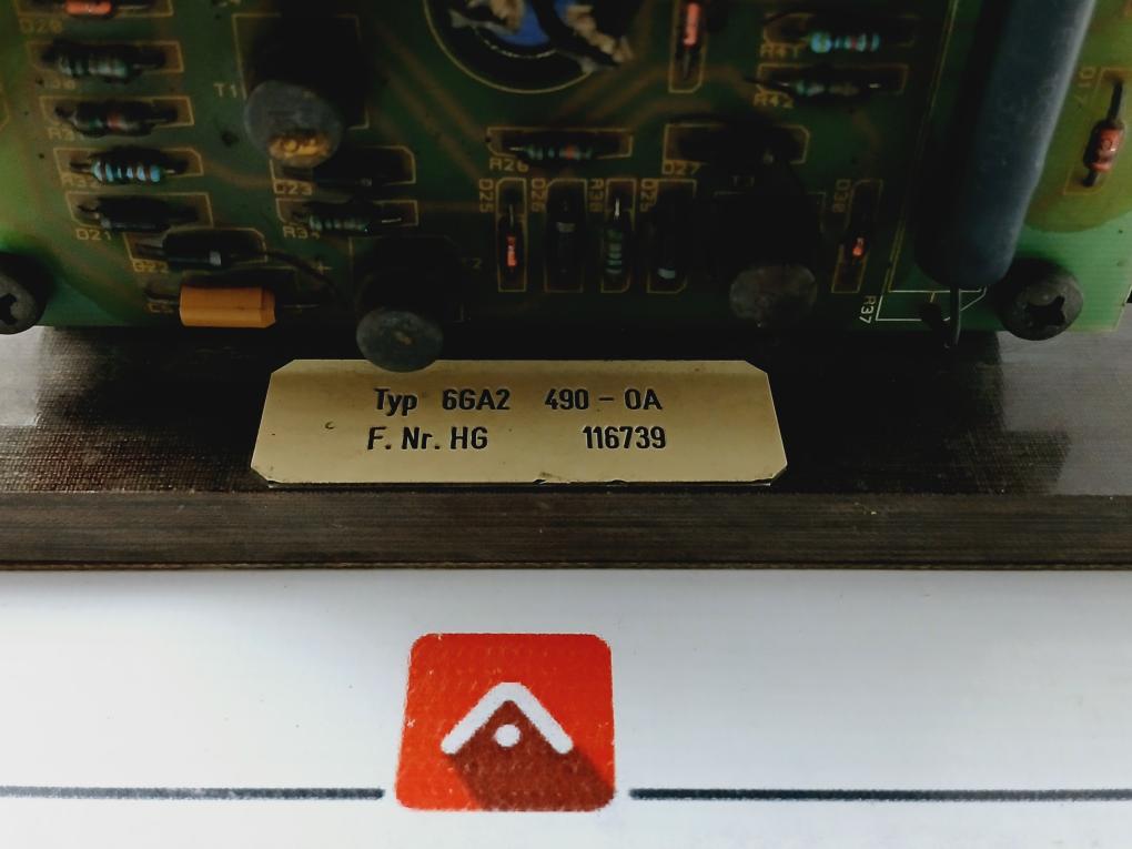 Siemens 6Ga2 490-0A Automatic Voltage Regulator Hg 116739