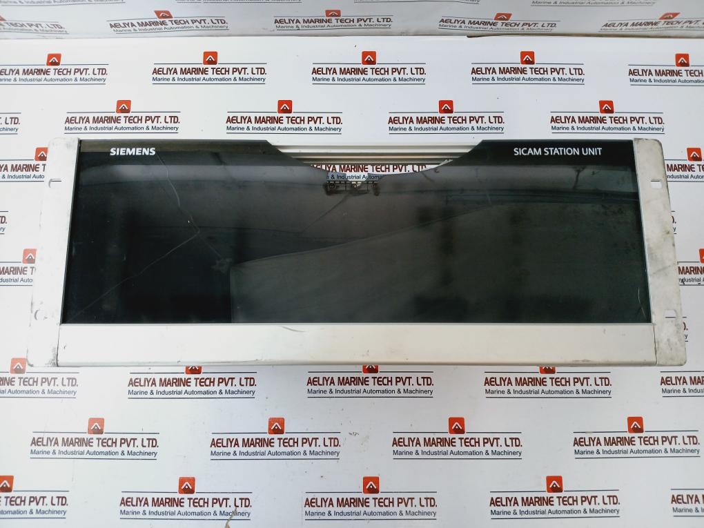 Siemens 6Md9124-0Bb11-0Ba0 Sicam Station Unit V2.40 (Front Glass Broken)