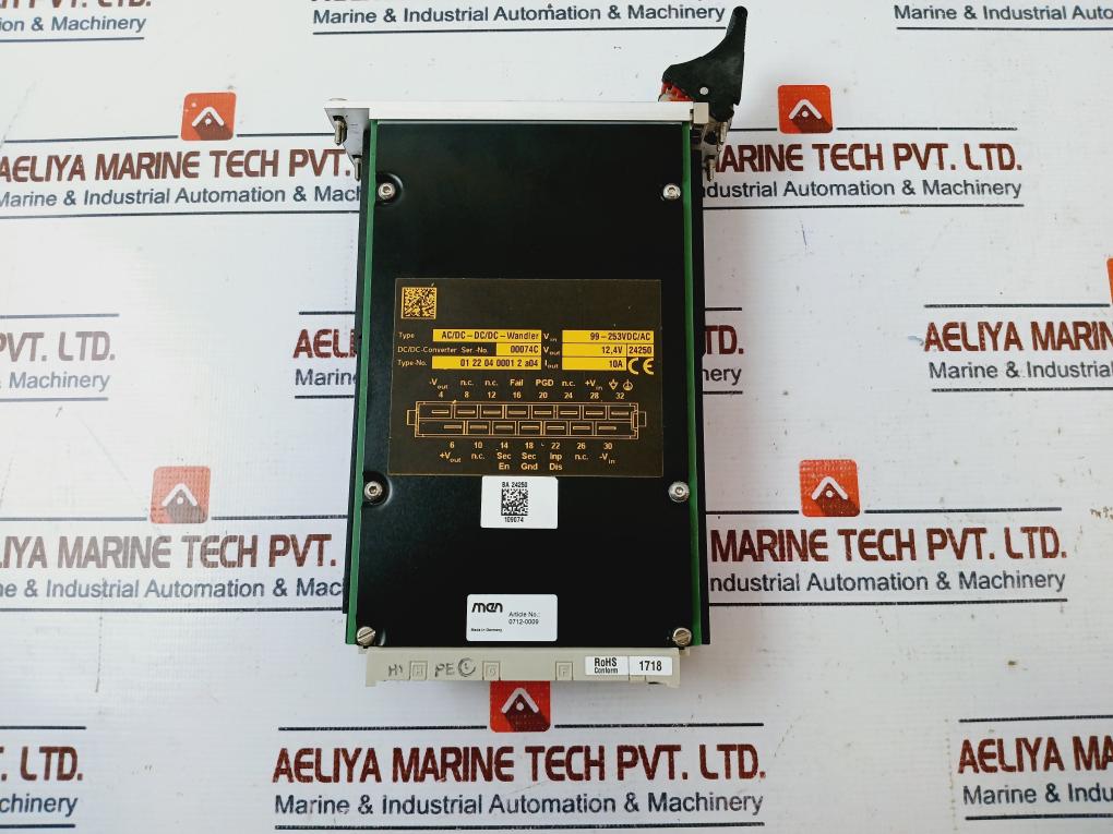 Siemens 6Md9124-0Bb11-0Ba0 Sicam Station Unit V2.40 (Front Glass Broken)