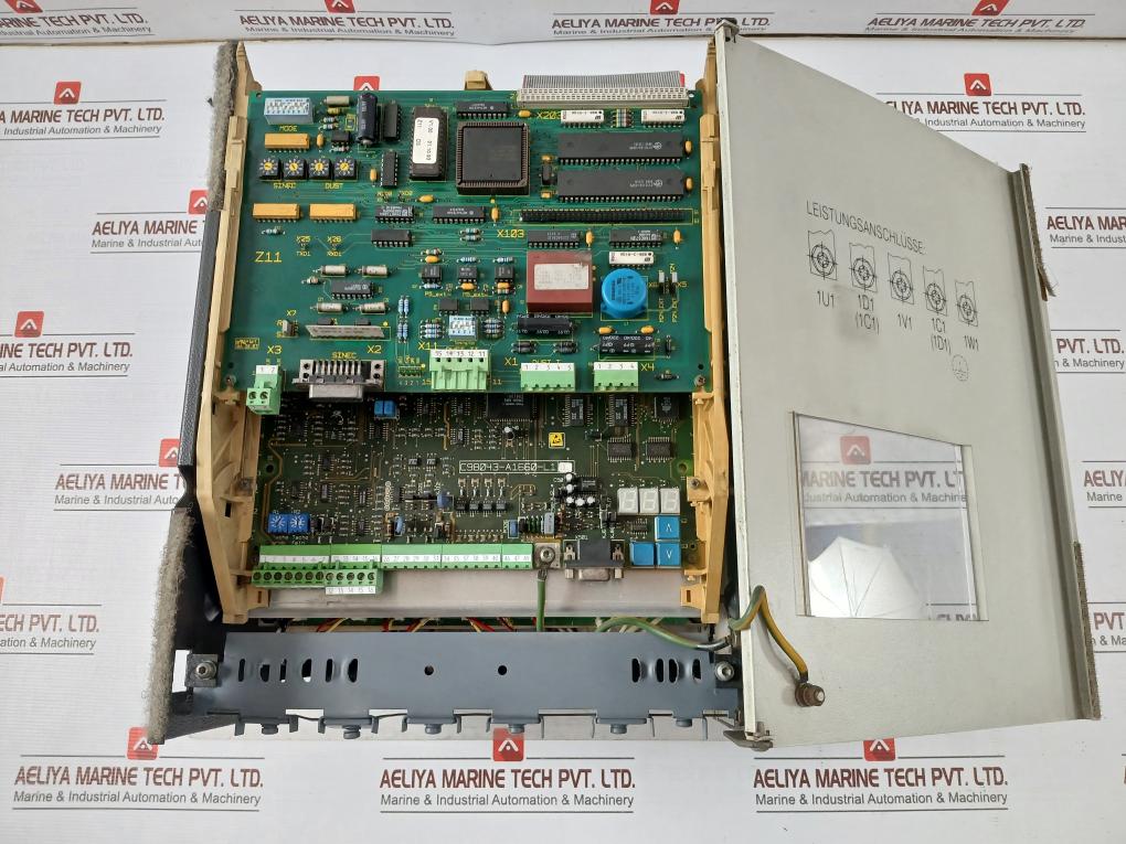 Siemens 6Ra 2325-6Dv61-0 Compact Converter 3Ac 400V 49A 50-60Hz