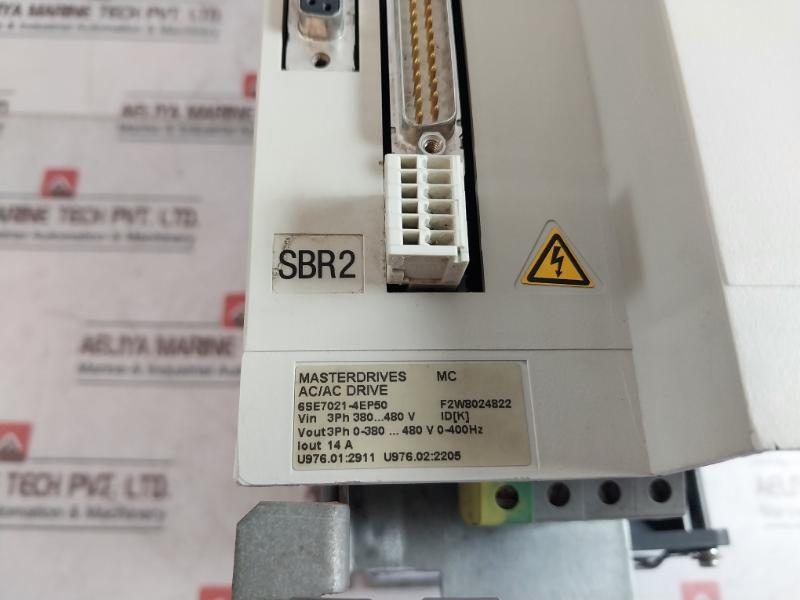 Siemens Masterdrives Mc 6Se7021-4Ep50-z Ac/Ac Drive Z=C33+K80