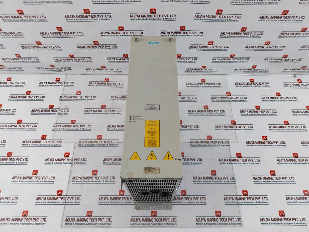 Siemens 6Se7031-6Eb87-2Da1 Braking Unit Input Dc 510V…650V