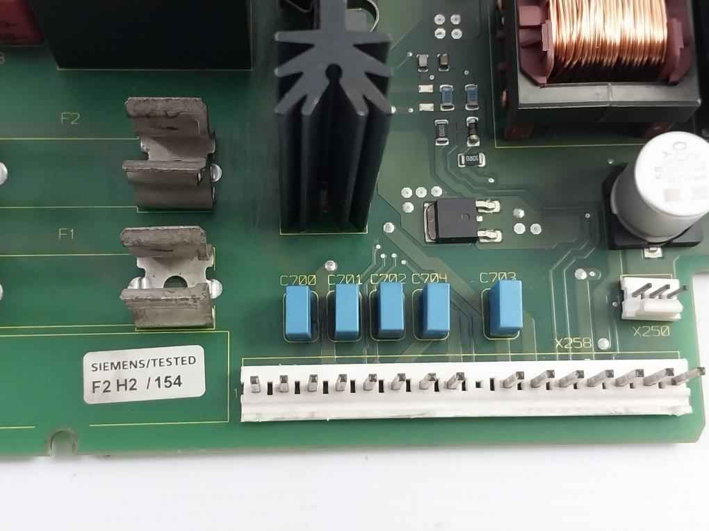 Siemens 6Se7031-7Hg84-1Ja1 Master Drives Power Supply Module Rv08 94V0