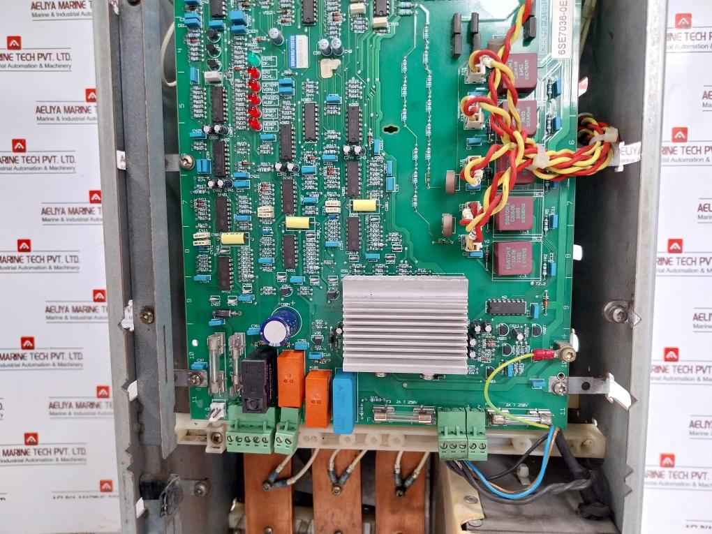 Siemens 6Se7036-1Ee85-0Aa0 Simovert P Common Rectifier Master Drive Infeed Unit