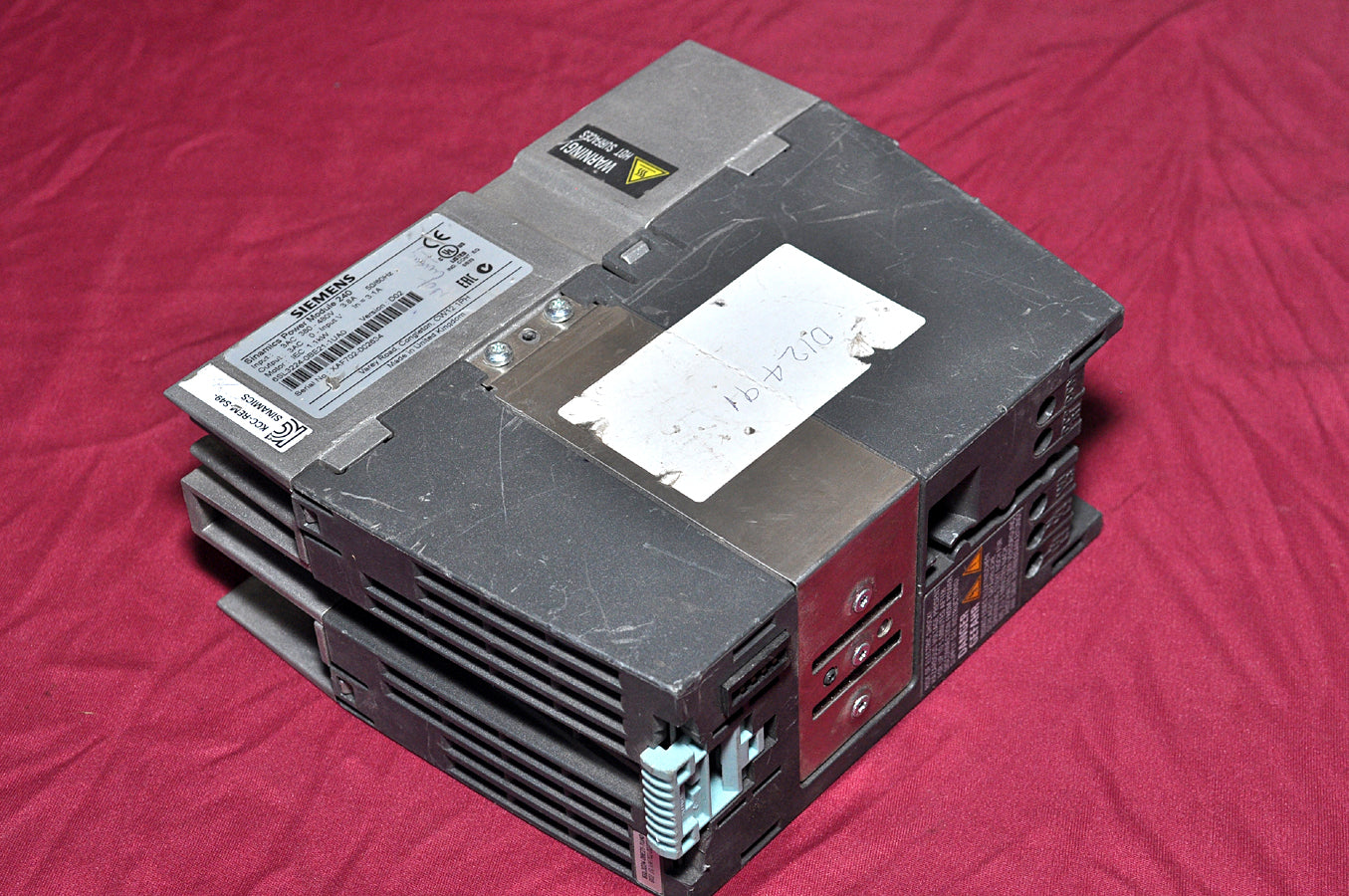 Siemens 6Sl3224-0Be21-1Ua0 Sinamics Pm240 Power Module Ver D02 Iec 1.1 Kw