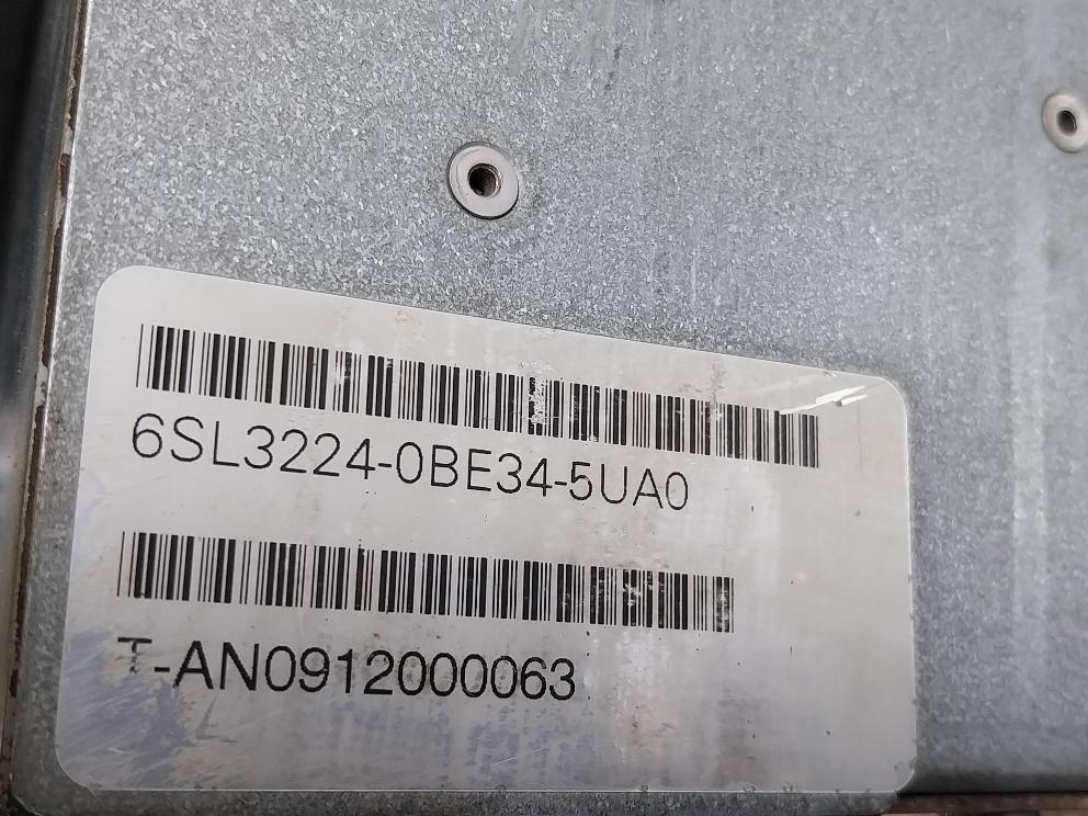 Siemens 6Sl3224-0Be34-5Ua0 Power Module 240 With Control Unit 6Sl3244-0Ba20-1Pa0