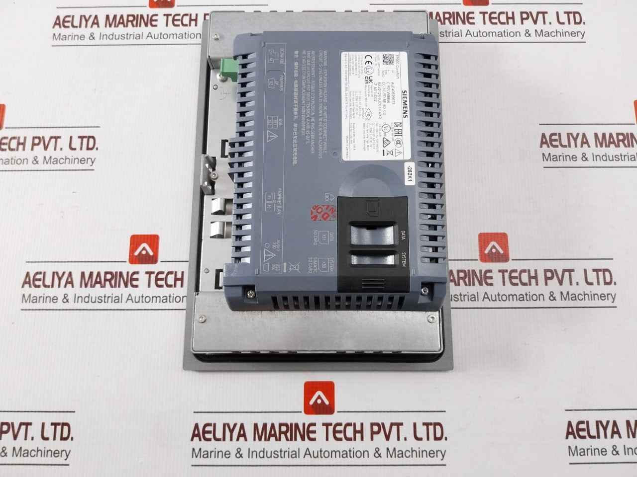 Siemens 6av2124-0jc01-0ax0-z A01+d02 Panel Touch Screen Ip65 24 Vdc