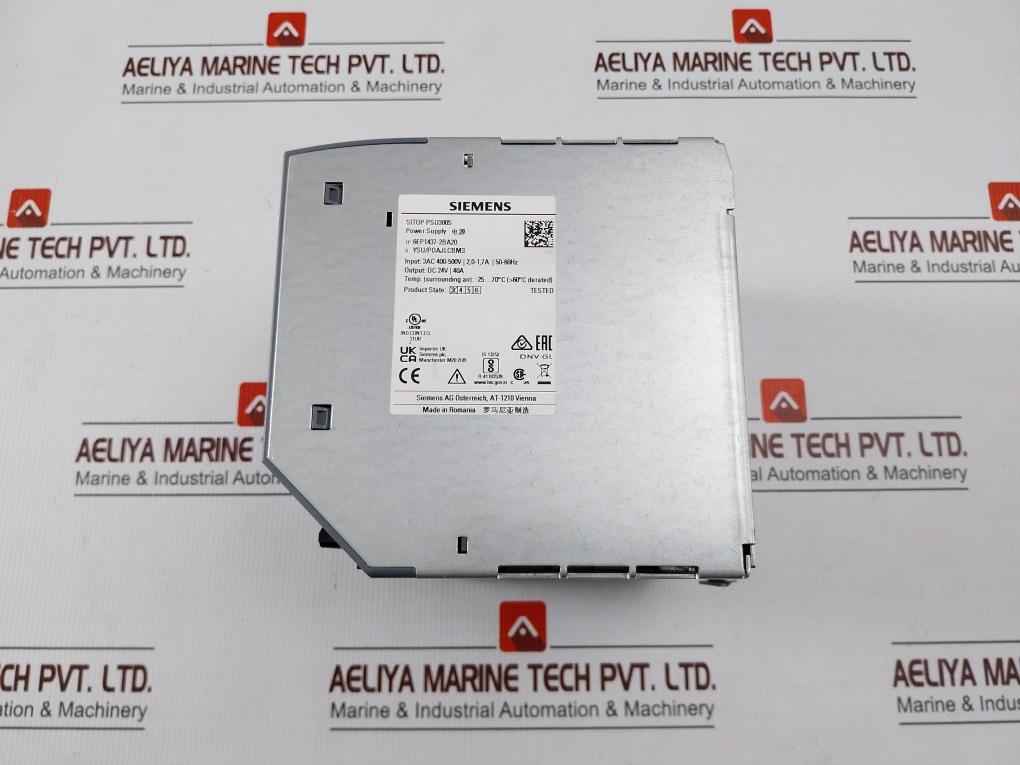 Siemens 6ep1437-2ba20 Plc Power Supply Sitop Psu300s 2.0-1.7a|50/60hz