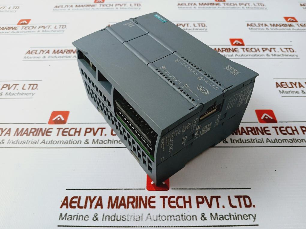 Siemens 6Es7 215-1Ag40-0Xb0 Cpu 1215C Module 24Vdc 1.5A