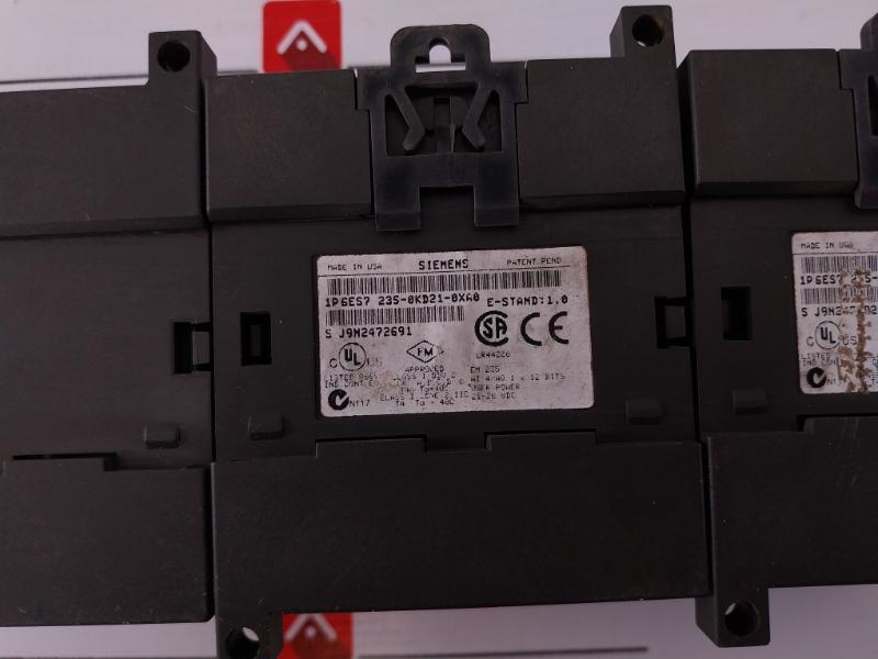 Siemens 6Es7 235-0Kd21-0Xa0 Analog I/O Module W/ Cpu 224 6Es7 214-1Ad21-0Xb Set