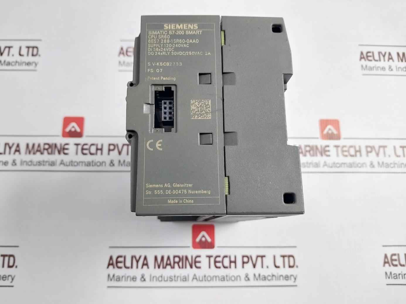 Siemens 6es7 288-1sr60-0aa0 Simatic S7-200 Power Supply Smart Cpu Sr60 Module