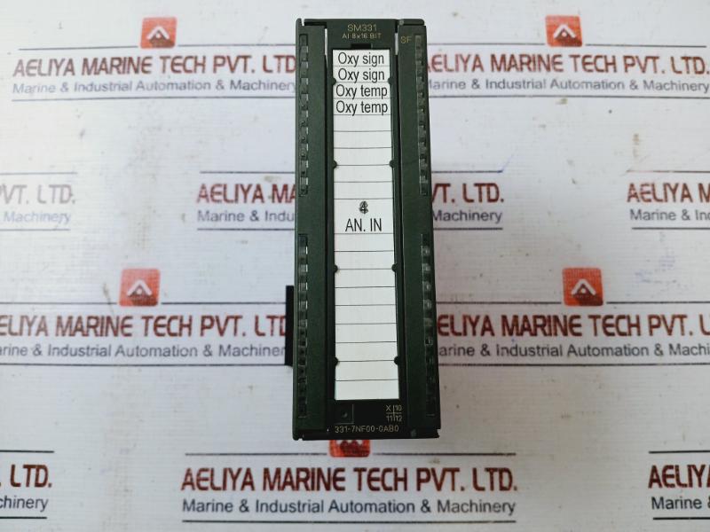 Siemens Simatic S7 6Es7 331-7Nf00-0Ab0 Isolated Analog Input Module Sm 331