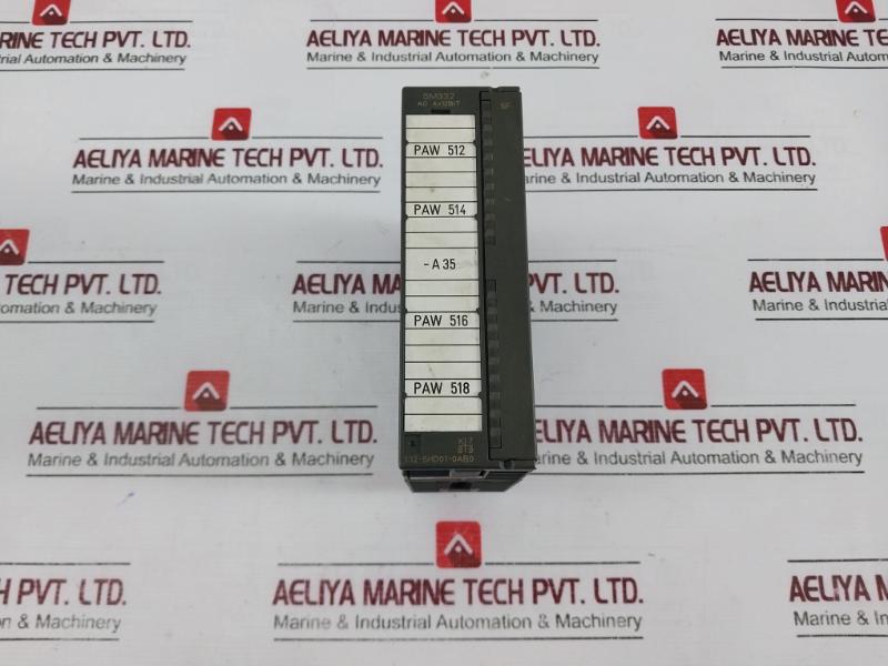 Siemens Simatic S7 6Es7 332-5Hd01-0Ab0 Module Sm332 Ao 4X12Bit