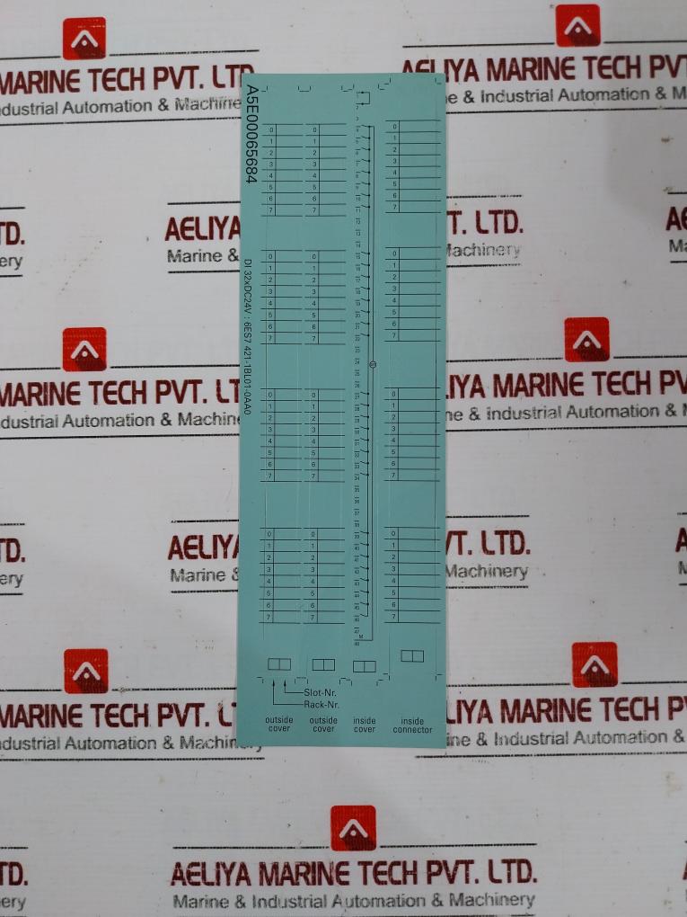 Siemens 6ES7421-1BL01-0AA0 Simatic S7 Digital Input Module 32x24vdc