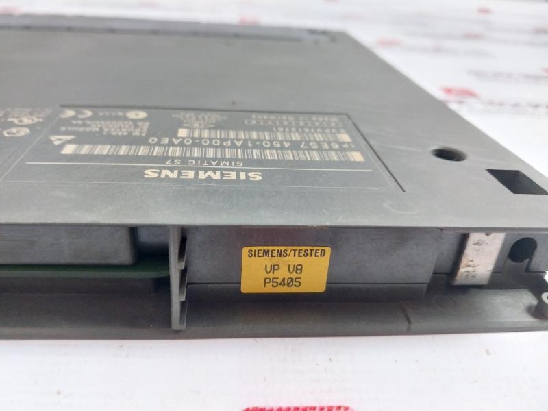 Siemens Simatic S7 6Es7 450-1Ap00-0Ae0 Counter Module Fm 450-1 12xdc24v