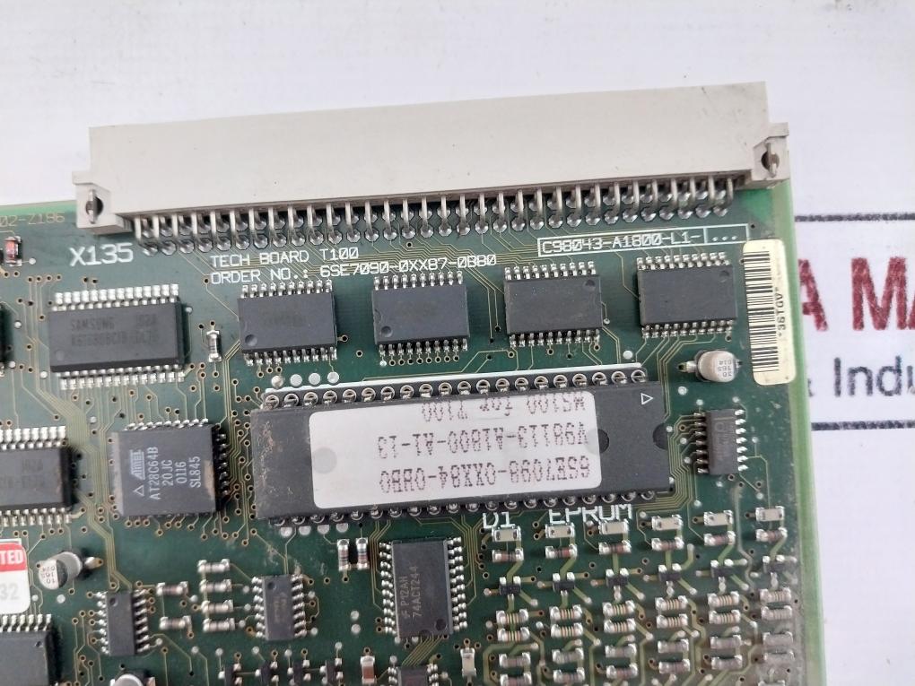 Siemens 6Se7021-3Eb61-z Drive Simovert Vc Converter 94V-0