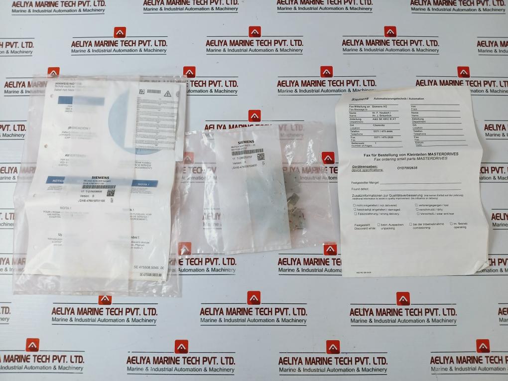Siemens 6Sy7000-0Ad27 Simovert Masterdrive Drive Monitor V5.4 Sp2