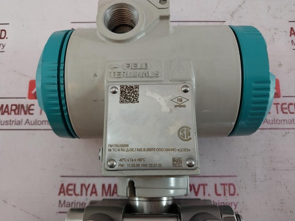Siemens 7Mf4433-1Da02-2Ac6-z Transmitter For Differential Pressure Pn 160