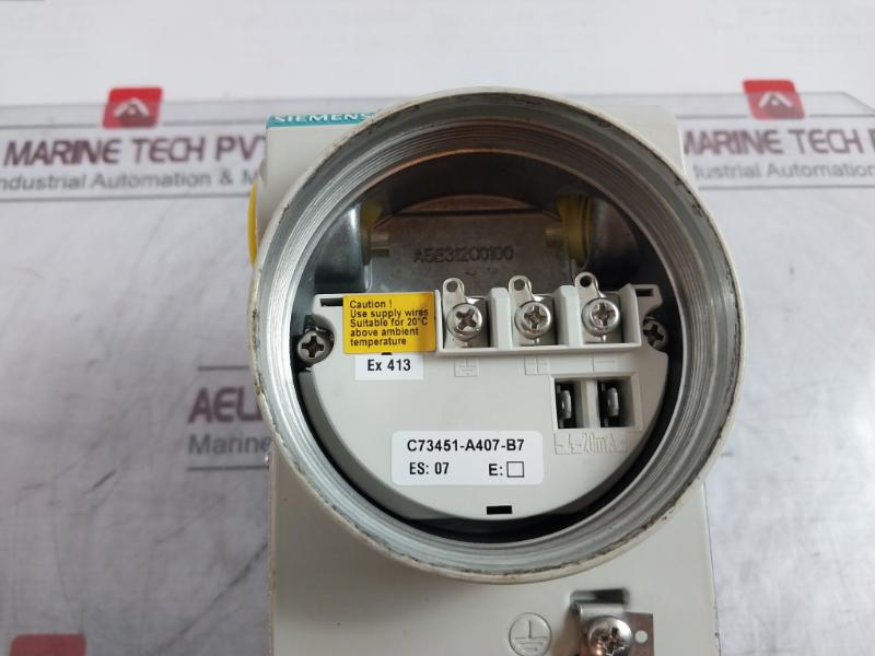 Siemens 7Mf4433-1Ea02-2Bb7-z Transmitter For Differential Pressure Ip65 30V