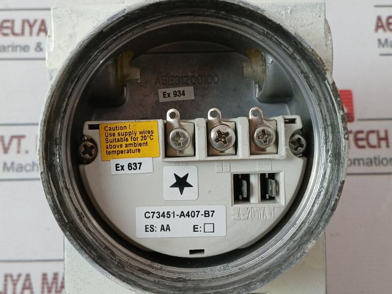 Siemens Sitrans P Ds Iii 7Mf4633-1Fy02-1Ac6-z Level Transducer N1F8049180009
