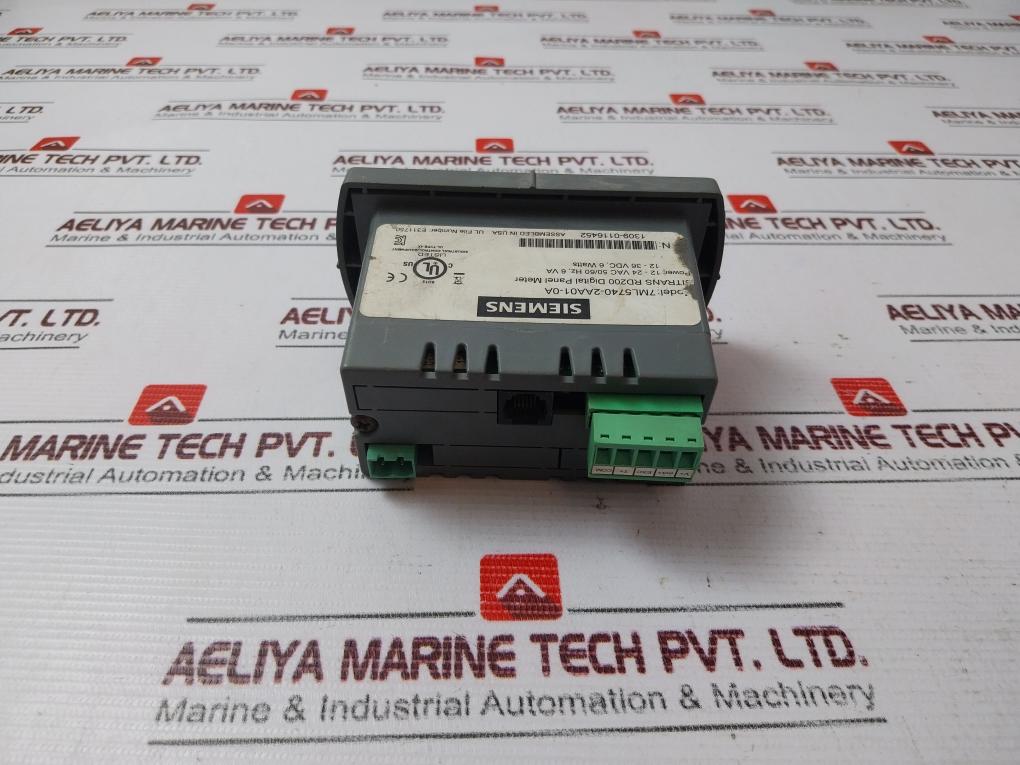 Siemens 7Ml5740-2Aa01-0A Digital Display Panel Meter 12-24 Vac 50/60Hz