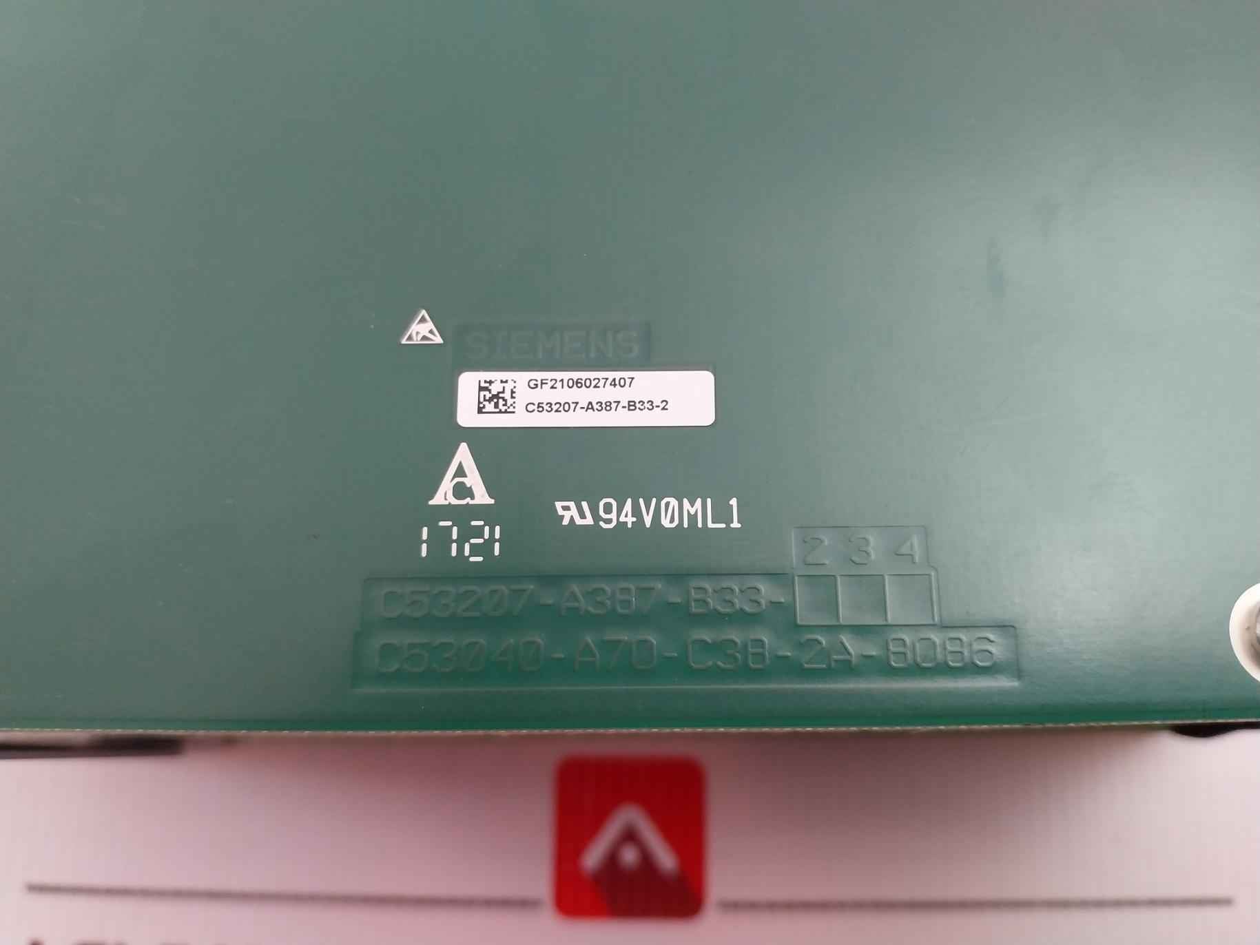 Siemens 7Sr1003-1La20-2Ca0/Ee Overcurrent Relay 60V-240V 50-60Hz (Without Body)