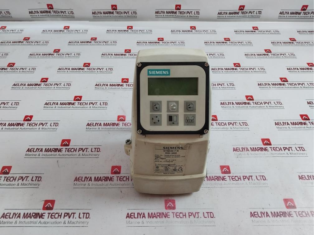 Siemens Sitrans F M 7Me69101Aa101Aa0 Mag 5000 Microprocessor-based Transmitter