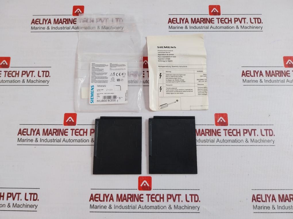 Siemens 96.00 Mm - (W) 80.50 Mm - (H) 3Vl9600-8Ce00 Interphase Barrier Set