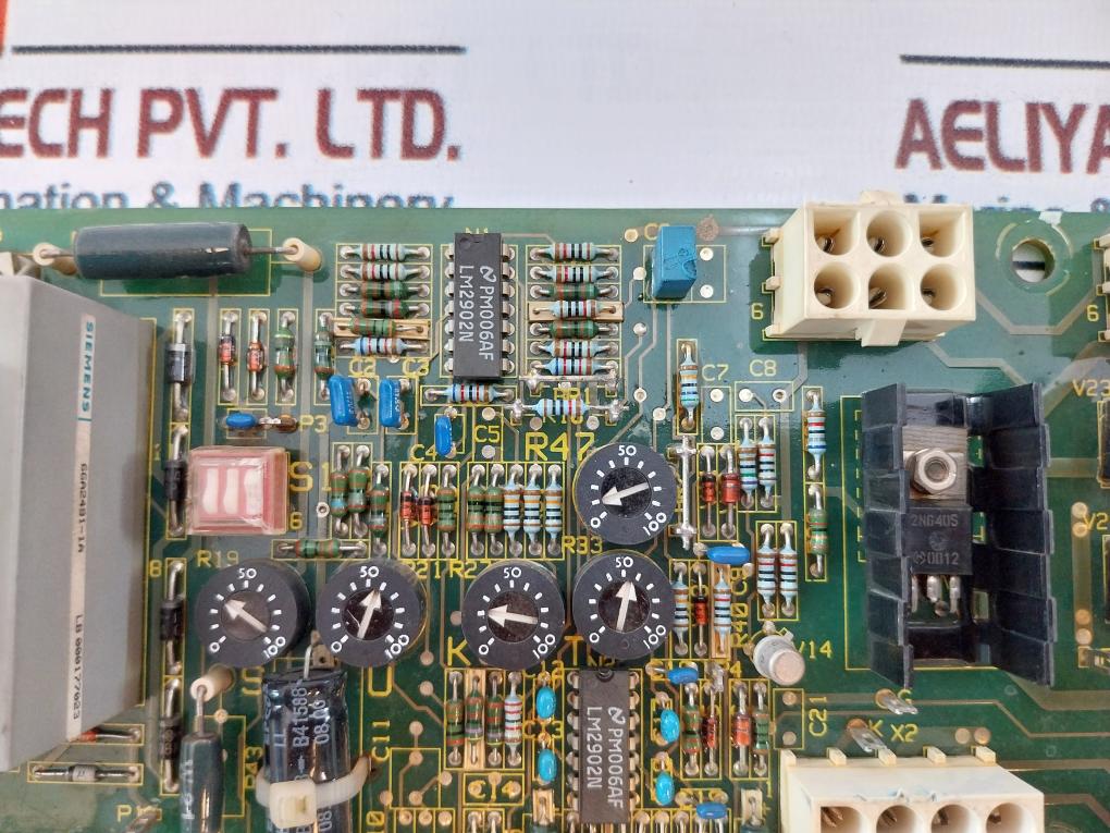 Siemens A541432 Automatic Voltage Regulator