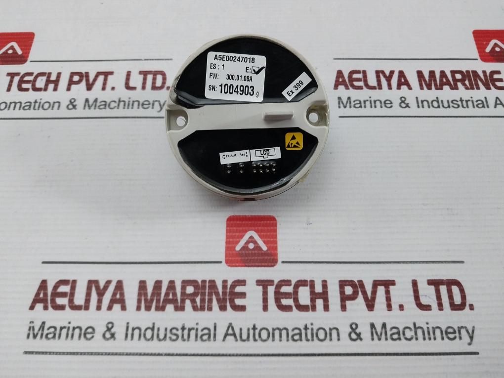 Siemens A5E00247018 Pressure Transmitter Fw 300.01.08A Fpr 399