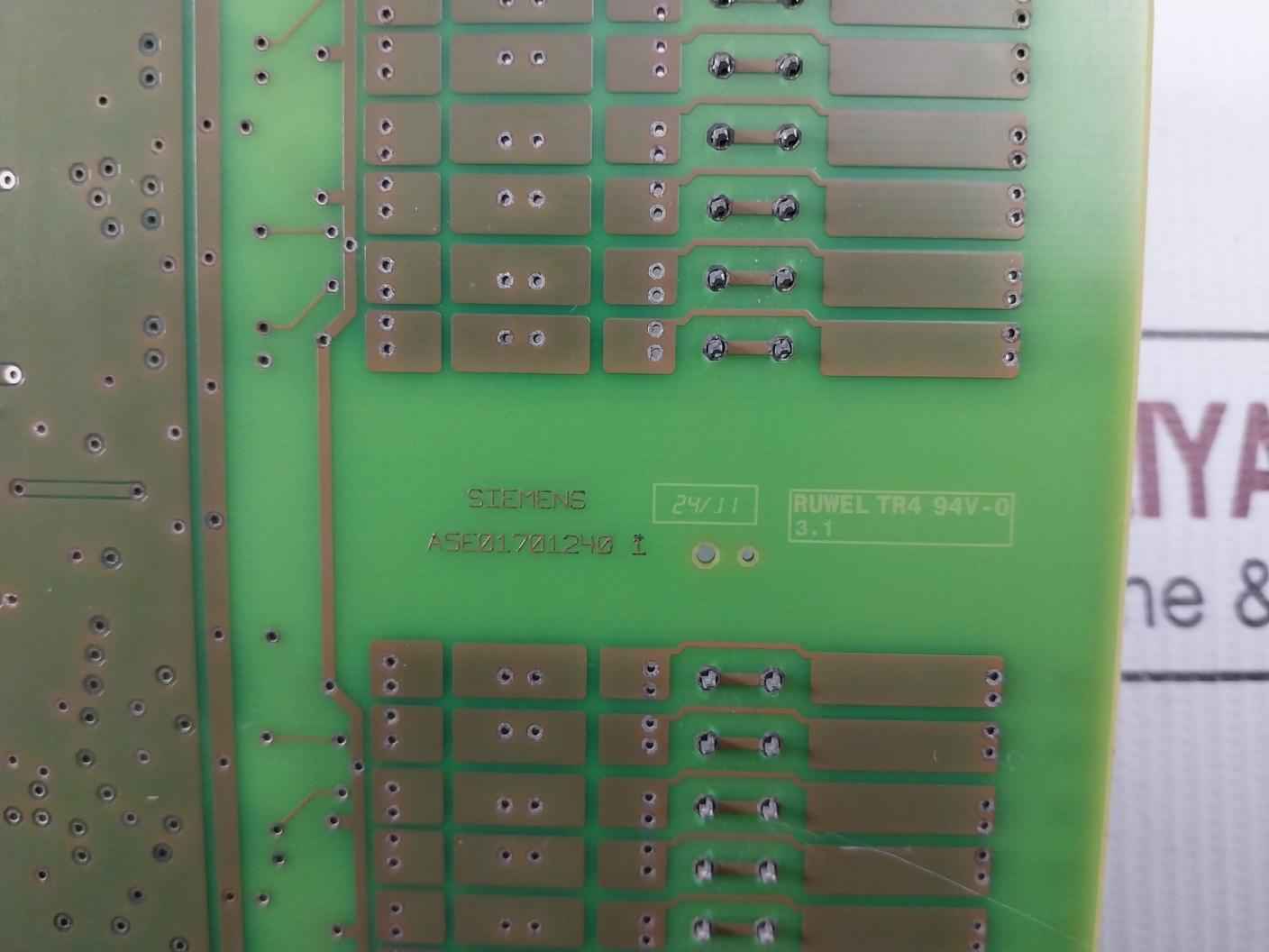 Siemens A5e01701240 1 Pcb For Plc Input Module 94v-0 Tr4