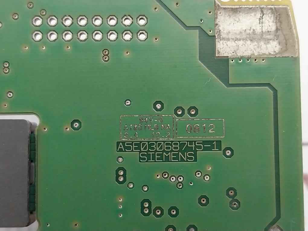 Siemens A5e03068745-1 Pcb For Digital I/o Module A5e01691236-1 94v-0