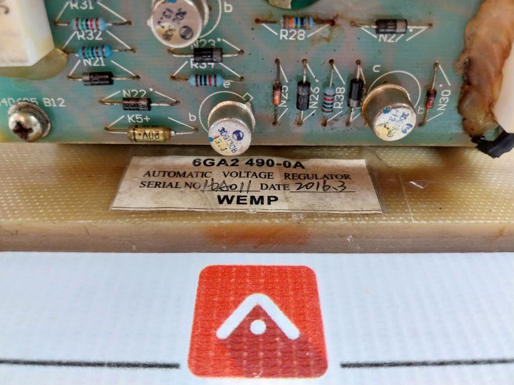 Siemens Automatic Voltage Regulator 6Ga2 490-0A