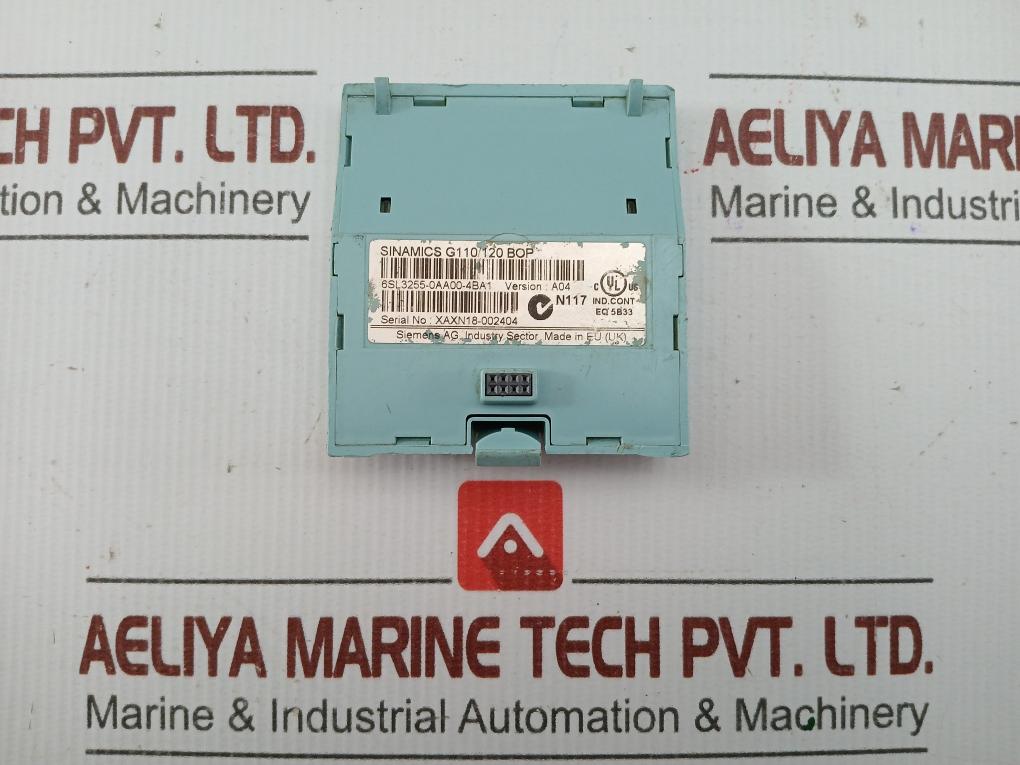 Siemens Basic Operator Panel (Bop) 6Sl3255-0Aa00-4Ba1