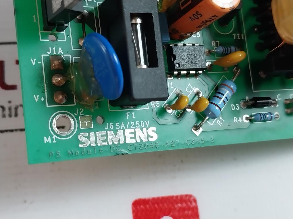 SIEMENS C53207-A382-B60-2 PS Module-DC Rack C73040-A27-C345-2