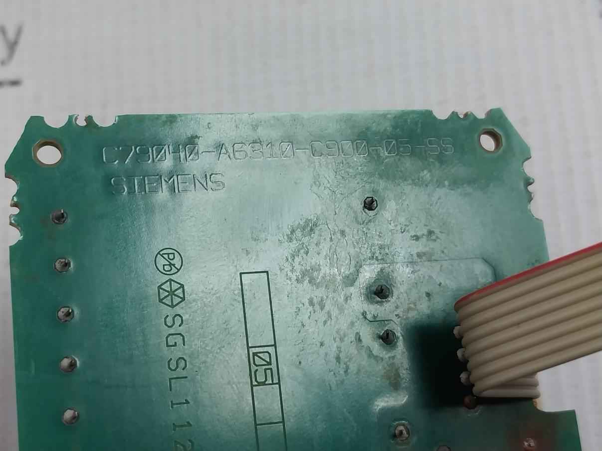 Siemens C79040-a6310-c900-05-ss Alarm Module Sg Sl11241