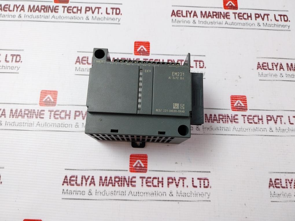 Siemens Em231 Analog Input Module 6Es7 231-0Hc00-0Xa0
