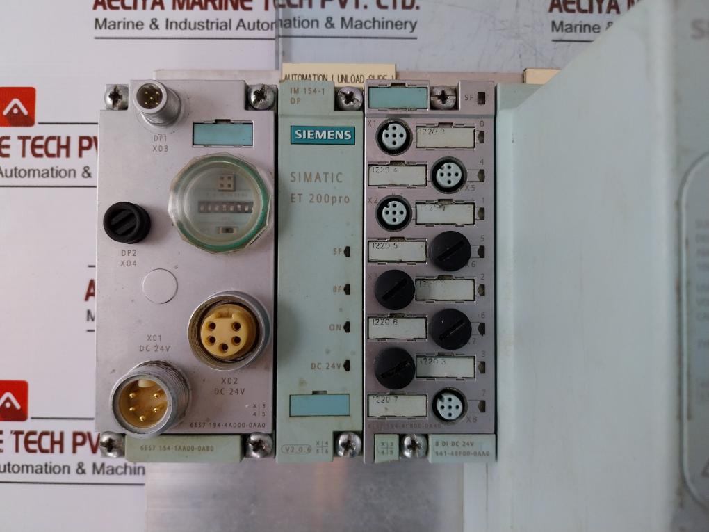 Siemens ET 200PRO Motor Starters 6ES7 194-4AD00-0AA0 DC24V