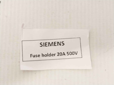 Siemens Fuse Holder 20A 500V