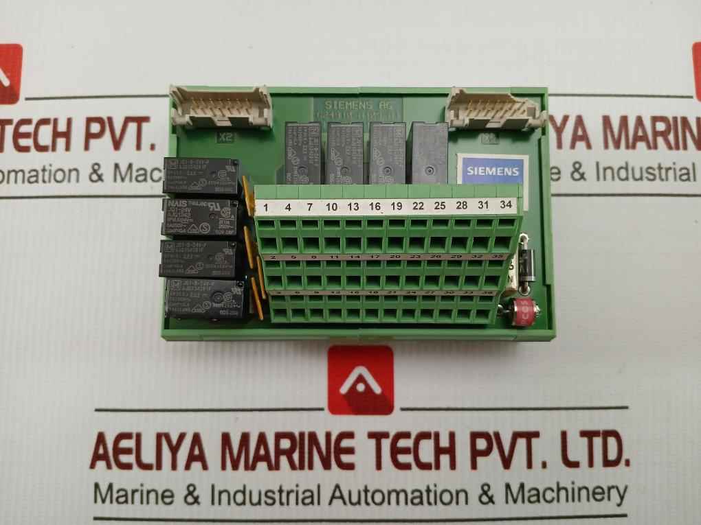 Siemens Relay Interface And Terminal Breakout Module G24910-a109-a1