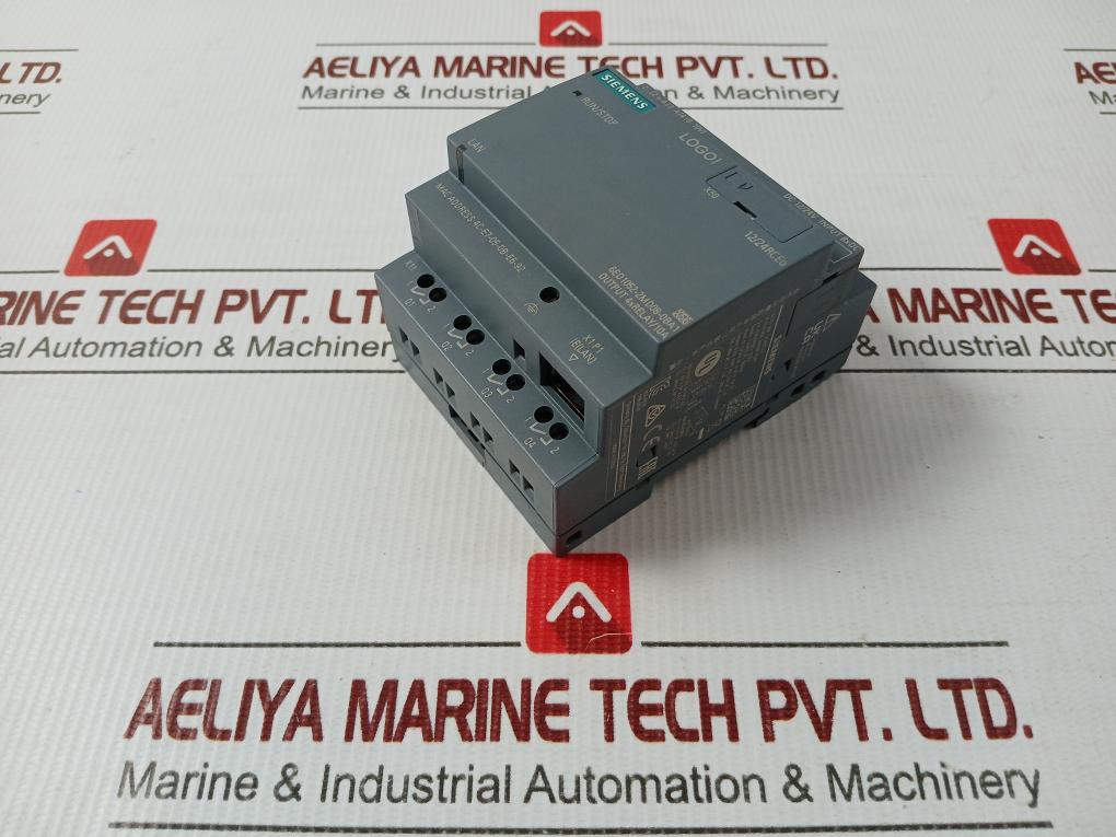 Siemens Logic Module 6Ed1052-2Md08-0Ba1 12/24V Dc, 165Ma