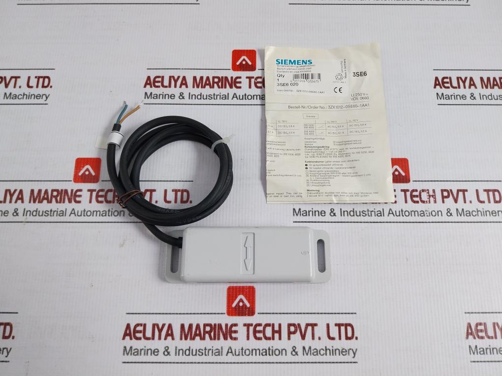 Siemens Magnetic Operated Position Switch Cable Length 1 Meter 3Se6020