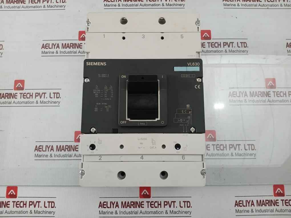 Siemens Molded Case Circuit Breaker 3Vl5750-2Dc36-0Ae1 50/60Hz