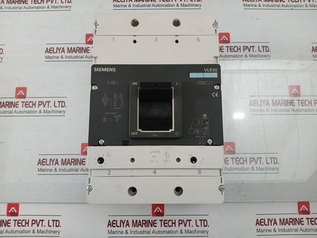 Siemens Molded Case Circuit Breaker 3Vl5750-2Dc36-0Ae1 50/60Hz