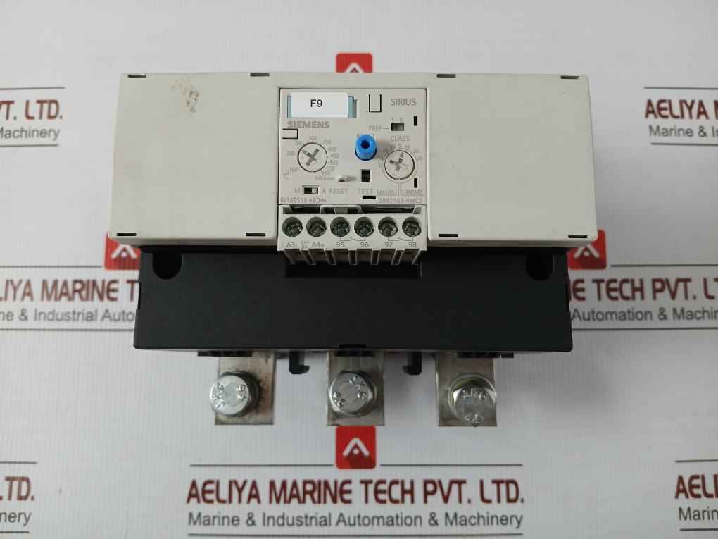 Siemens Motor Protection Overload Relay 1000V Sirius 3Rb2163-4Mc2