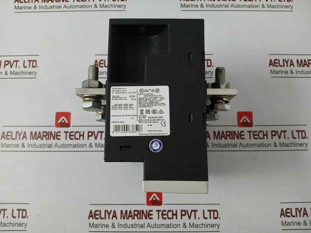 Siemens Motor Protection Overload Relay 1000V Sirius 3Rb2163-4Mc2